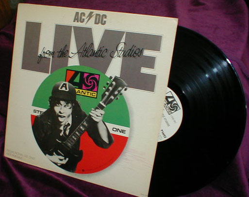 AC/DC Live From Atlantic Studios LP NR A