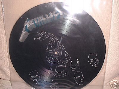 popsike.com - METALLICA - BLACK ALBUM - JAPANESE PROMO PIC DISC