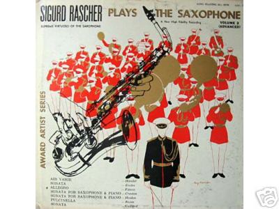 Sigurd Rascher Vol 2 Classical Saxophone RARE LP A