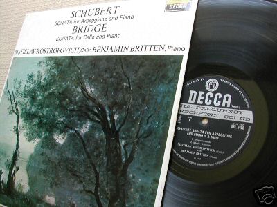 RARE CLASSICAL LP SCHUBERT DECCA SXL 6426 A