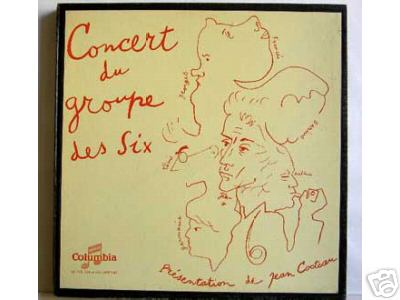 RARE FRENCH CLASSICAL - GROUPE DES SIX &ndash; JEAN COCTEAU A