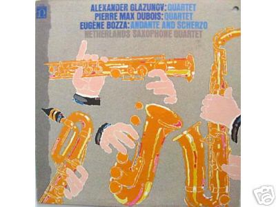 Netherlands Saxophone Quartet Classical Saxophone LP A