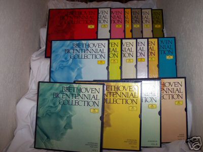 BEETHOVEN BICENTENNIAL FULL SET 17 VOL 85 LPS CLASSICAL A