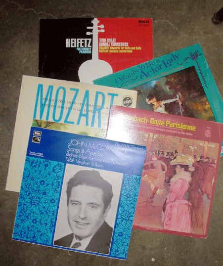 1000 Vinyl 33 rpm Lp records Classical Music A