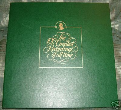 FRANKLIN MINTs "100 CLASSICAL RED VINYL 50 BOX SET" N/M A