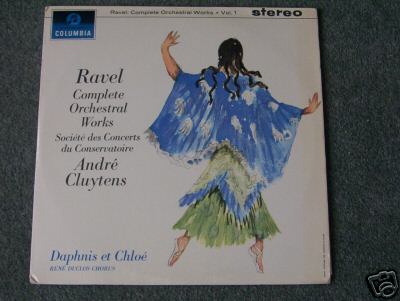 CLASSICAL STEREO LP. ANDRE CLUYTENS. RAVEL - ORCHESTRAL A