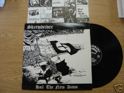 popsike.com - RARE SKREWDRIVER VINYL LP HAIL THE NEW DAWN ROCK O