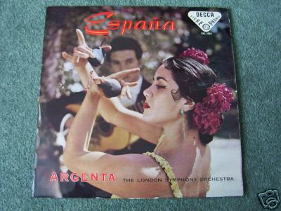 CLASSICAL STEREO LP. ESPANA BY ARGENTA. DECCA SXL2020 A