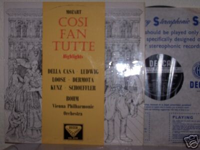 SXL 2058 ED1 BOHM MOZART COSI FAN TUTTE