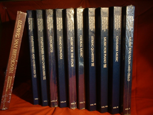 BEETHOVEN DGG 10 VOL. 50 LP CLASSICAL BOX SET SUPERB M- A