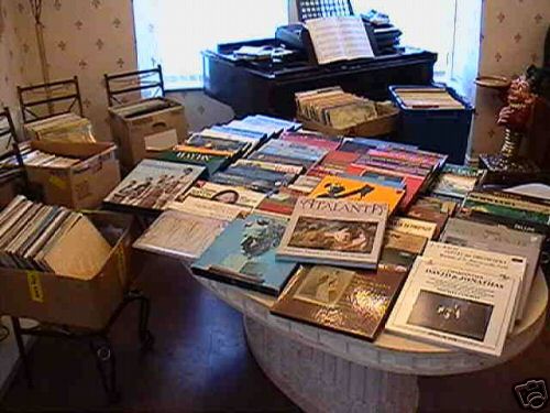 Over 600 Classical records and 70 Boxed sets No Res
