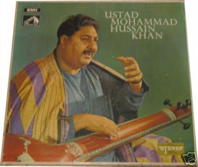 HMV2442 Indian Classical Vocal LP MOHAMMAD HUSSAIN KHAN