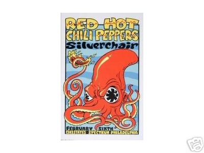 popsike.com - Red Hot Chili Peppers 1996 concert poster