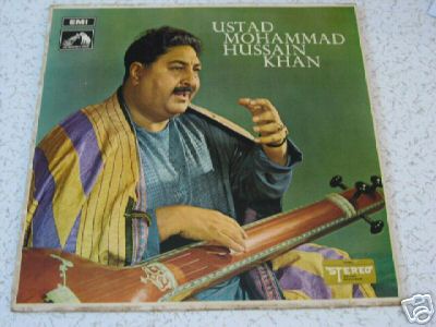 HMV2442 MOHAMMAD HUSSAIN KHAN Indian Classical Vocal LP