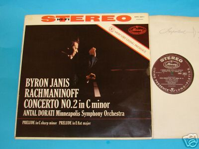 MERCURY CLASSICAL LP STEREO AMS 16071 RACHMANINOFF NO 2