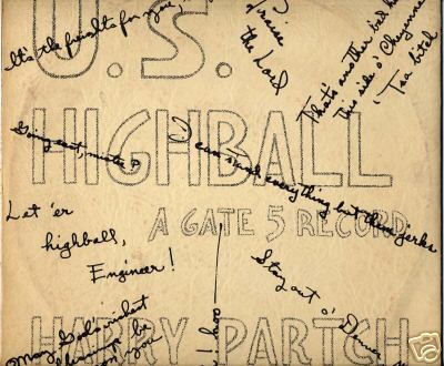 Rare Harry Partch Gate 5 LP-Jazz / Classical 10 inch LP