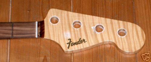 Classical Luthier Jazz Bass Neck fits Fender or Warmoth