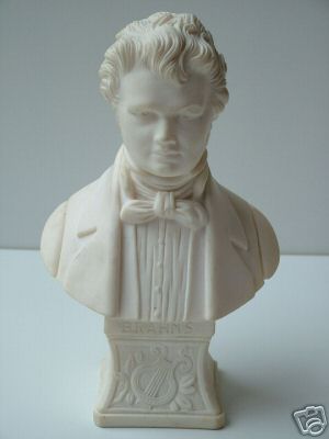 BRAHMS BUST CLASSICAL MUSICIAN COMPOSER