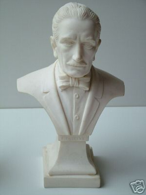 PUCCINI BUST CLASSICAL MUSICIAN COMPOSER
