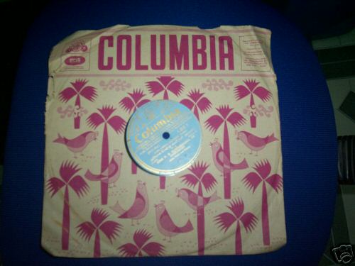 6 Indian Tamil Instrumental Classical 78 rpm records