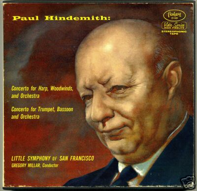 Reel to Reel - PAUL HINDEMITH - Classical - 2 Track