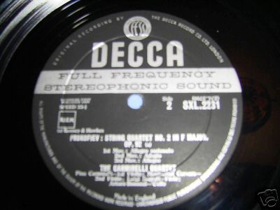 CLASSICAL-RAVEL/PROKOFIEV-SXL 2231 WBG LISTS
