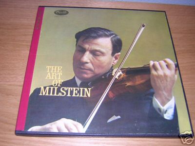 THE ART OF MILSTEIN Capitol CLASSICAL LP BOX SET Violin