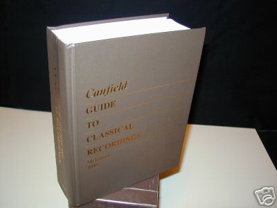 Canfield Guide To Classical Recordings- Price guide