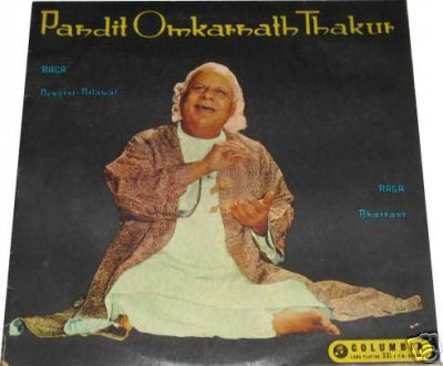Col3751 OMKARNATH THAKUR Indian Classical 10" LP HEAR