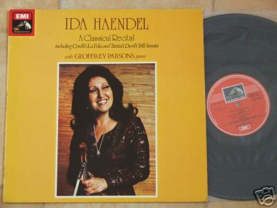 ASD Ida Haendel Violin Classical Recital Devil's Trill