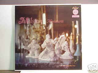 Milstein Miniatures, classical violin, LP Capitol P8339