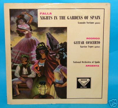DECCA STEREO SXL2091 FALLA GARDENS OF SPAIN CLASSICAL