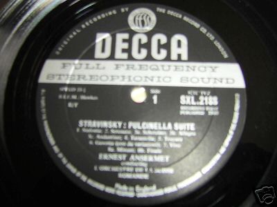 CLASSICAL-STRAVINSKY-NIGHTINGALE-SXL 2188 WBG 2E/2E