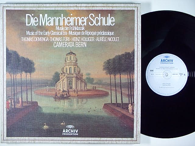 NICOLET, HOLLIGER Early Classical Music ARCHIV 3 LPs