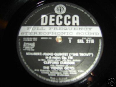 CLASSICAL-SCHUBERT-TROUT QUINTET-SXL 2110 WBG