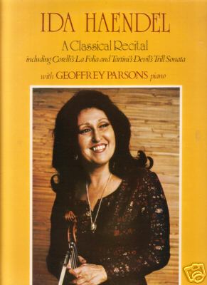 ASD/ IDA HAENDEL CLASSICAL RECITAL A