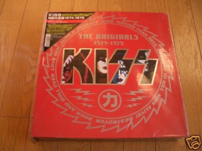 KISS - ORIGINALS 紙ジャケットCD6枚 1974-1978紙箱と メルカリ Kiss