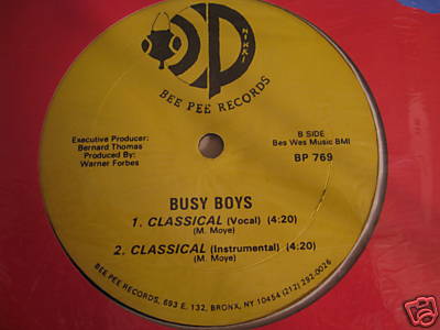 BUSY BOYS-CLASSICAL-RARE OG-RANDOM RAP-SEALED-LISTEN A