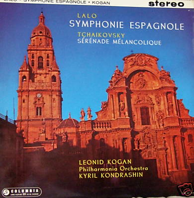 RARE - COLUMBIA SAX 2329 - LEONID KOGAN - BLUE/SILVER