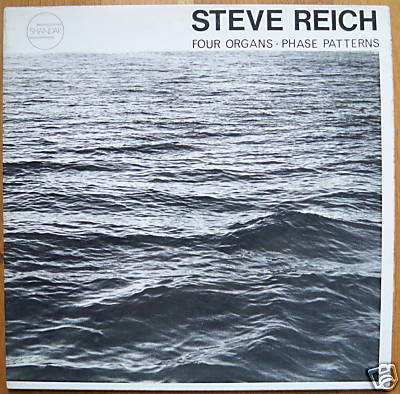 STEVE REICH Four Organs CLASSICAL AVANT GARDE LP 1970 A