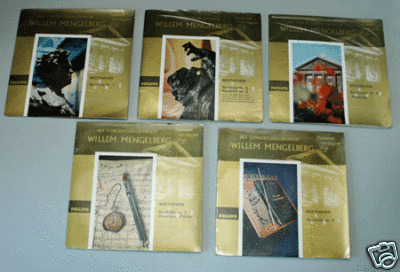 5 x classical LP Philips L Beethoven Willem Mengelberg A