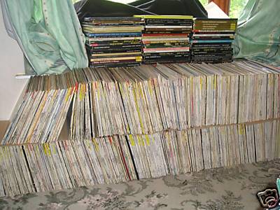 1000+ mixed classical vinyl LPs, most VG+ or better. A