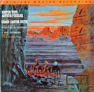 MFSL Classical LP Grofe Grand Canyon Fiedler MINT Promo A