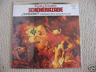 scheherazade classical lp super analogue disc japan ss A