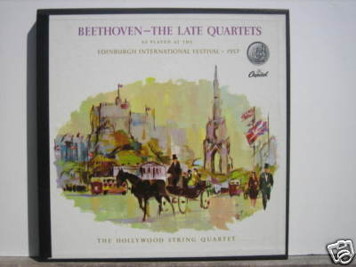 RARE Classical Hollywood String Quartet Beethoven 5 LPs A