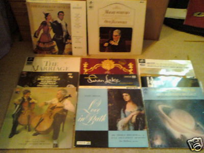 CLASSICAL LPS 60+ AND 3 BOX SETS SXL ASD LXT SEE LIST A