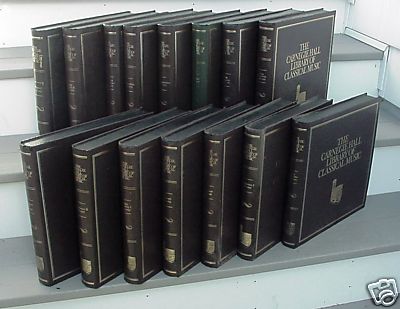 CARNEGIE HALL CLASSICAL MUSIC LIBRARY 15 VOL 70+ RECORD A