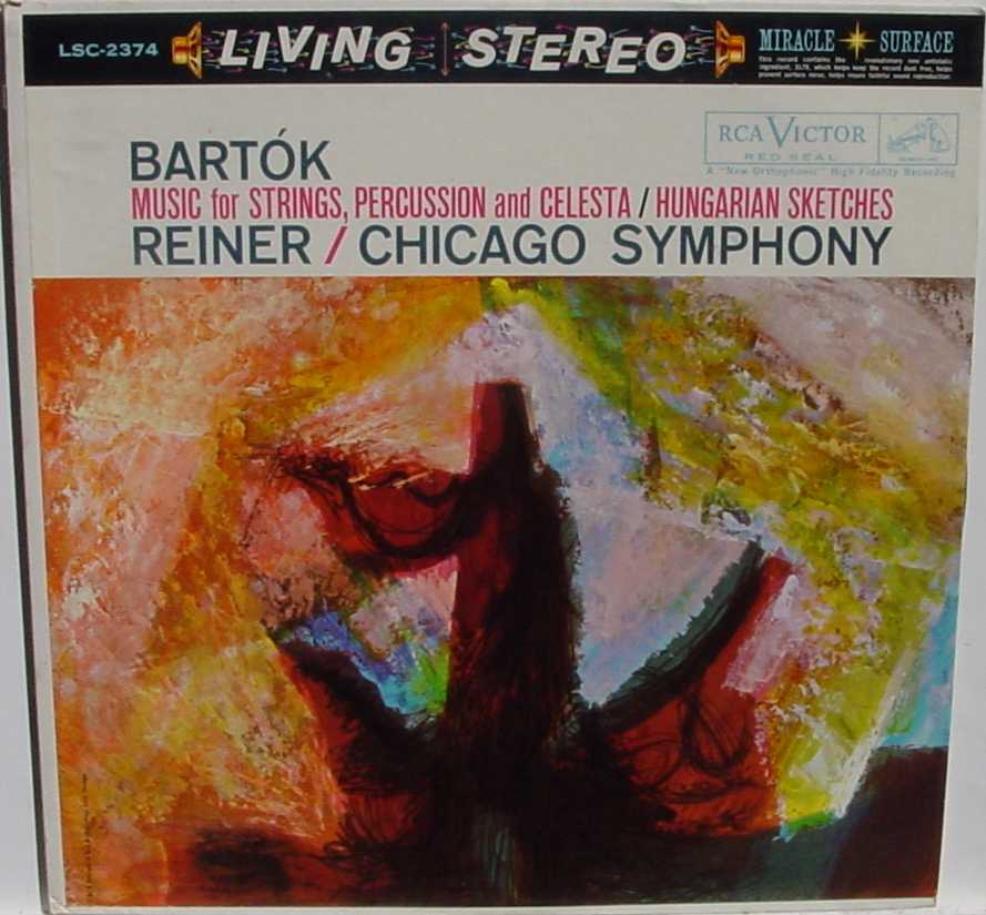 Classical Living Stereo LP RCA SD LSC 2374 Bartok A
