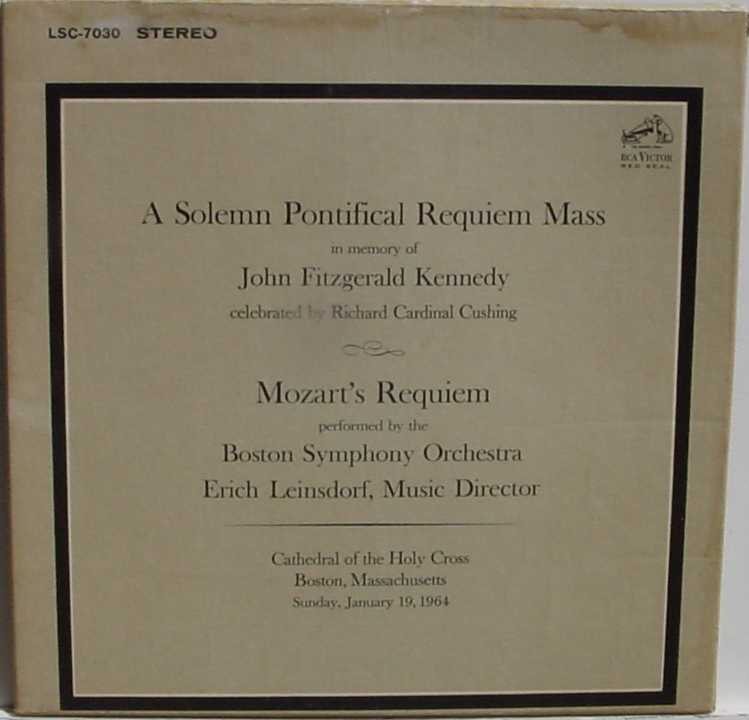 Classical Living Stereo LP SD RCA LSC7030 Mozart Rare A
