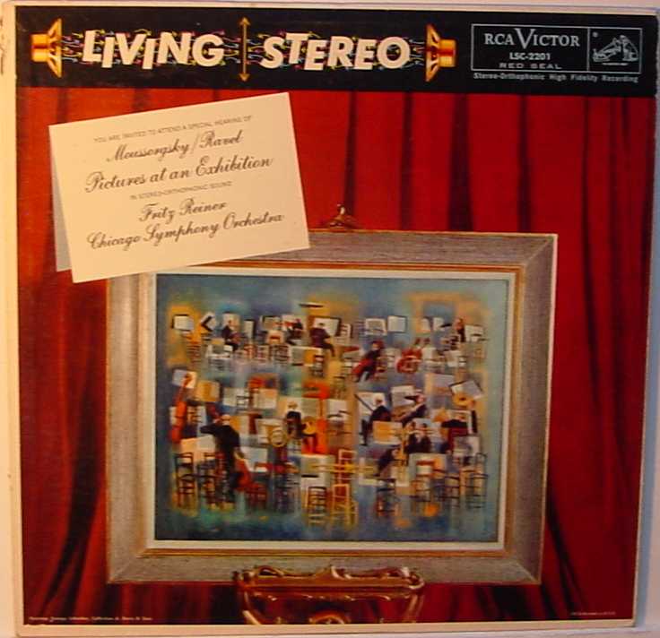 Classical Living Stereo LP SD RCA LSC2201 Moussorgsky A
